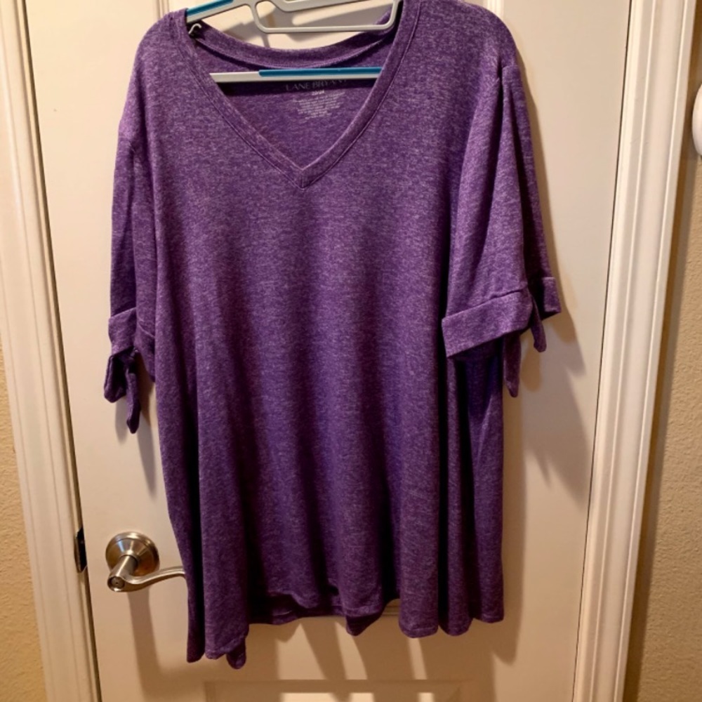Lane Bryant Purple swing top